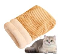 Pet Warm Nest | Pet House Nest Hidden Cave Washable Cute Pet Bed, Cat House Bed Semi Sealed Sleeping Cave Dog Cave House Puppies Kittens Small Cat Dogs Love to Stay Safe and Comfortable