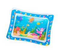 Pet Water Bed - Water Play Mat | Thickened Sensor Game Mat | Portable Summer Cool Game Pad with Fish | Theme SEA