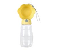 Pet Water Bottle Bowl Container Go Out Outdoor Drinking Cup 530ml Drinking Dispenser Container Dog Water Bottle Dispenser