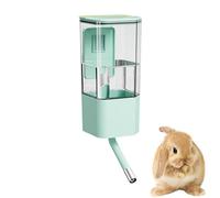 Pet Water Bottle - Dog Water Bowl Dispenser | Cage Mounted Top Fill Bottle | 49oz Spill-Proof Automatic Dog Waters Bowl | for Small Medium Sized Pets Cat Kitten Puppy Rabbits Home Living Room