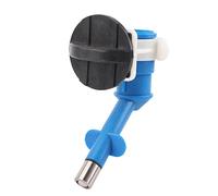 Pet Water Bottle Feeder | No - Leak Design for Cats/Dogs/Rabbits | Universal Screw Mouth Fits Standard Bottles | Sturdy ABS Plastic Feeder Head (Blue)