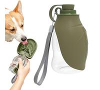 Pet Water Bottle - Portable Dog Cat Drinking Cup, Foldable Travel Water Dispenser, Leak Proof Outdoor Fountain | Hiking Hydration Mug For Pets On The Go Use