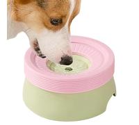 Pet Water Bowl 600ml Feeding Drinking Slow Feeder