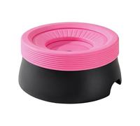 Pet Water Bowl - 600ml Floating Spill-Proof Slow Feeder - Dog Water Dispenser Cat Bowl - for Small Breed Large Breed Puppy Kitten Indoor Outdoor Home Living Room Garden Yard