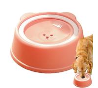 Pet Water Bowl | Slow Feeder for Dry Mouth | Floating Bowl and Water Dispenser | for Pets Multiple Home Drip Travel Car Crate