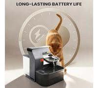 Pet Water Dispenser, 3.2L Silent Drinking Waterer Dish, Large Capacity Gravitys Cat Water Dispenser With Filter, Pet Waters Fountain, Pour-Over Waters Dispensers, For Bunny Kitten Puppy