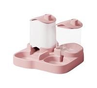 Pet Water Dispenser - Automatic Food Bowl | 32.5x30x25cm 760g ABS PP Unit with Feed Trays, Spill Guard Design with Portion Controls, Dog Puppy Feeders for Supply Indoor Habitats