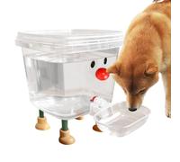 Pet Water Dispenser Cat Auto Drinking Fountain with Smile Face