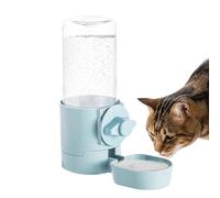 Pet Water Dispenser, Suspension Automatic Cat Feeding Accessories, Pet Feeder on The Cage, Anti-Spill Anti Knock Dog Drinking Fountain for Indoor Apartment Multi-Cat House Use (Type A)