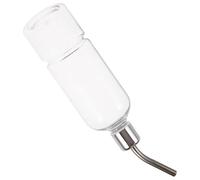 Pet Water Feeder with Automatic Feeding, 350ml Stainless Steel | Easy Installation, Anti Rust Plastic Parts, for Rabbit and Parrot Cages, Safe Pet Drinking Supply