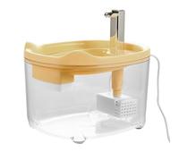 Pet Water Fountain - 1.5L Quiet Automatic Drinking Fountain with Continuous Flow for Cats Dogs, Indoor Home Apartment Feeder Bowl, Easy Clean Supplies for Kitten, Puppy, Small Animals