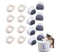 Pet Water Fountain Filter, Cat Water Fountain Filters | 8pcs Cat Fountain Replacement Filters - Foam Filters for Pet Sponges