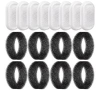 Pet Water Fountain Filter - Replacement Cat Sponges, Carbon Purification, Easy to Use Multistage Cleaning, Healthier Drinking | Automatic Dog Kit