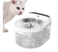 Pet Water Fountain | Rechargeable Dispenser with Motion Sensor | Automatic Fountain for Cats for Pet Hydration Indoors, Living Room, Reception, Balcony