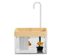 Pet Water Fountain, Transparent Dog Water Dispenser, 1500ML Fish Tank Drinking Fountain for Pets with Filter Box/Silent Pump for Cats Dogs