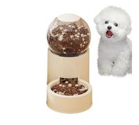Pet Waterer & Automatic Drinking Set - Dog Food Water Dispenser & Feeder | 1000 Ml Self Dispensing Pet Station | Drinker Set