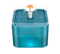 Pet Waterer For Cats And Puppies - LED Illuminated Water Bowl, Filtered Flowing Drinking Station With Silent | Large Capacity 2 Litre Hydration Fountain Featuring Mode Water C