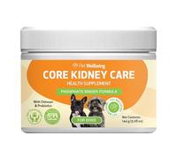 Pet Wellbeing Core Kidney Care for Dogs - Daily Phosphate Binder, Supports Healthy Kidney Function with FOS, Chitosan, Probiotics - Veterinarian-Formulated 5.08 oz (144 g) Powder