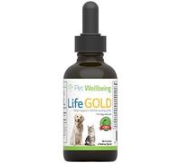 Pet Wellbeing Life Gold for Dogs - Supports Detoxification & Healthy Immune Defenses, Astragalus, Burdock, Sheep Sorrel - Pet Wellbeing Vet-Formulated Holistic Supplement - 2 oz (59 ml)