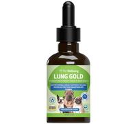 Pet Wellbeing Lung Gold for Dogs - Lung & Respiratory Function, 2 oz