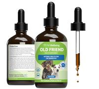 Pet Wellbeing Old Friend for Dogs & Cats - Senior Immune & Cognitive, 4 oz