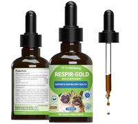 Pet Wellbeing Respir-Gold for Dogs - Allergic Airway & Breathing, 2 oz