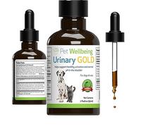 Pet Wellbeing Urinary Gold for Dogs - Supports Urinary Tract Health, Normal Frequency, Healthy Immune Response, Stoneroot, Hydrangea - Veterinarian-Formulated Herbal Supplement 2 oz (59 ml)