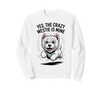 Pet Westie Dog Cute Westie Funny West Highland White Terrier Sweatshirt