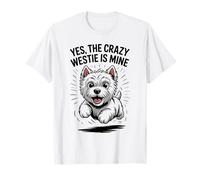 Pet Westie Dog Cute Westie Funny West Highland White Terrier T-Shirt