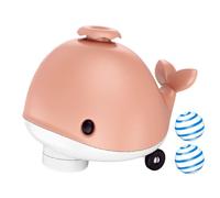 pet Whale Toy - Interactive Whale Toy, Floating Ball | Blowing Cooling Pet with Music, Fan & Rolling Wheels, Engaging Balancing for Kittens and Cats, Fun Enrichment Pet Supplies