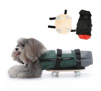 Pet Wheelchair for Hind Legs - Lightweight Mobility Aid for Disabled Dogs Supportive Stroller for Senior Pets Adjustable Dog Harness for Enhanced Comfort