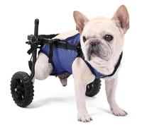Pet Wheelchair for Small Dogs & Cats | Mobility Aid for Rear Legs | XS Support for Injured Pets | Comfortable Chest & Thigh Strap | Ideal for Small & Medium Animals