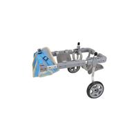 Pet Wheelchair Lightweight Adjustable Pet Wheelchair For Disabled Pets With Hind Legs To Help Them Walk Again (two Wheels/four Wheels)(S two wheels)