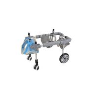 Pet Wheelchair Lightweight Adjustable Pet Wheelchair For Disabled Pets With Hind Legs To Help Them Walk Again (two Wheels/four Wheels)(XS four wheels)