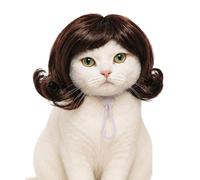 Pet Wig Breathable Mesh Soft Funny Elastic Bands
