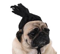 Pet Wig Funny Dog Cat Cosplay Wig Adjustable Pet Costume Headwear Dress Up Decoration Headgear for Small Medium Large Dogs Cats, for Halloween Christmas Eve Festival Party Photo Shoots