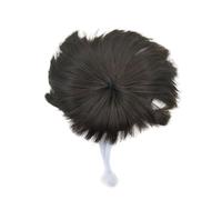 Pet wig goose costume hairpiece with puff cut design for festive events and social media occasions