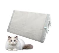 Pet Window Cat Hammock - Cordless Folding Cat Window Cat Hammock for Window and Wall with 4 Suction Cups Sturdy and Breathable Cat Hammock