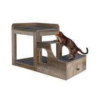 Pet Window Perches, Grey, Large