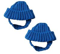 Pet Winter Hat for Tiny Animals Soft Knit Cap Ideal for Photo Shoots, and Warmth Knitted Pet Hat Dog Warm Winter Cap Costume Accessory Elastic Fit Puppy Kitten