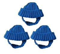 Pet Winter Hat for Tiny Animals Soft Knit Cap Ideal for Photo Shoots, and Warmth Knitted Pet Hat Dog Warm Winter Cap Costume Accessory Elastic Fit Puppy Kitten