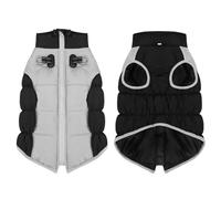 Pet Winter Jumpsuit for Dogs 2-Leg Puppy Windproof Clothes with Leash Hook Warm Coat Thicken Liner Small Dogs Outfit Dog Winter Clothes for Outdoor Activities