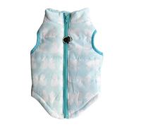 Pet Winter Vest, Camouflage & Snowflake Pattern Dog Coat, Soft Comfortable Pet Apparel with Round Neck, Fashionable Pet Clothes for Spring, Autumn, Winter