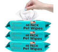 Pet Wipes All Purpose Pet Wipes for Dogs & Cats Alcohol Free Cleaning Wipes For Dogs & Cats (240 Wipes 4 Packs)