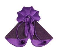 Pet Witch Costume - Cozy Cat Cloak with Hat, Easy Closure, Sturdy Stitching, Adorable Holiday Look, Fun Wizardd Style | Halloween Outfit for Small Cats and Dogs, Parties, Events, Costume Shows