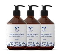 pet wiz 100% Natural Scottish Salmon Oil for Pets - Rich in Omega-3, 6, and 9 | Supports Skin & Coat, Joints, Digestion, and Overall Wellness (1500ml)
