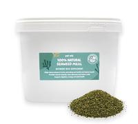 pet wiz 100% Natural Seaweed Meal for Dogs - Natural Plaque & Tartar Remover, Freshens Bad Breath & Promotes Healthy Gums - Supports Digestion & Overall Health - Made in UK (5kg)