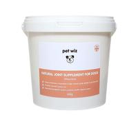 pet wiz Natural Joint Supplement for Dogs, without Bute, Promotes Healthy Joints & Skin, 500g, Made in UK.