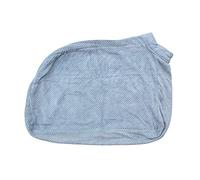 pet wiz Premium Microfibre Dog Drying Bag | Super Absorbent & Fast Drying Bathrobe Towel (Small, Sky Blue)