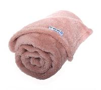 pet wiz Soft Fluffy Fleece Blanket for Cats & Dogs | Warm Pet Throw | Machine Washable | Bed Blanket and Travel | Protects Furniture | Pink, Large 100 x 120cm